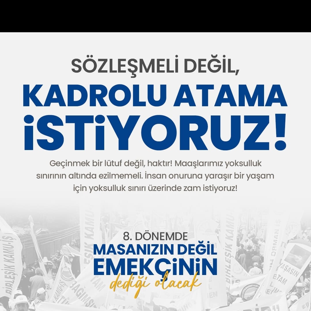 ultraslanihs's tweet photo. #emekçinindediği https://t.co/CkbP1ZNsxh