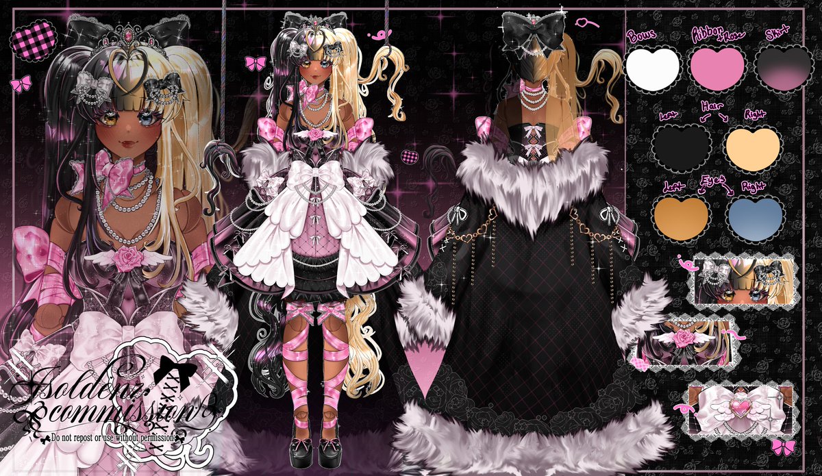 Reference sheet commission for @.HelloKiaraYT
#art #drawing #ClipStudioPaint