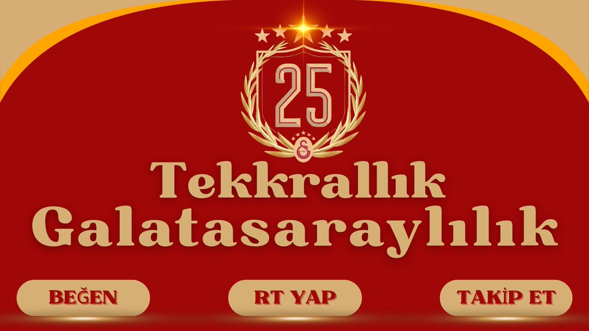 💛❤️ DAHA GÜÇLÜ BİR GALATASARAY MEDYASI İÇİN 

🟡 BEĞEN VE TAKİP ET
🔴 YORUM YAZ
🟡 RT AT
🔴 HEP BERABER BÜYÜYELİM ✍️

#GalatasaraylılarTakipleşiyor