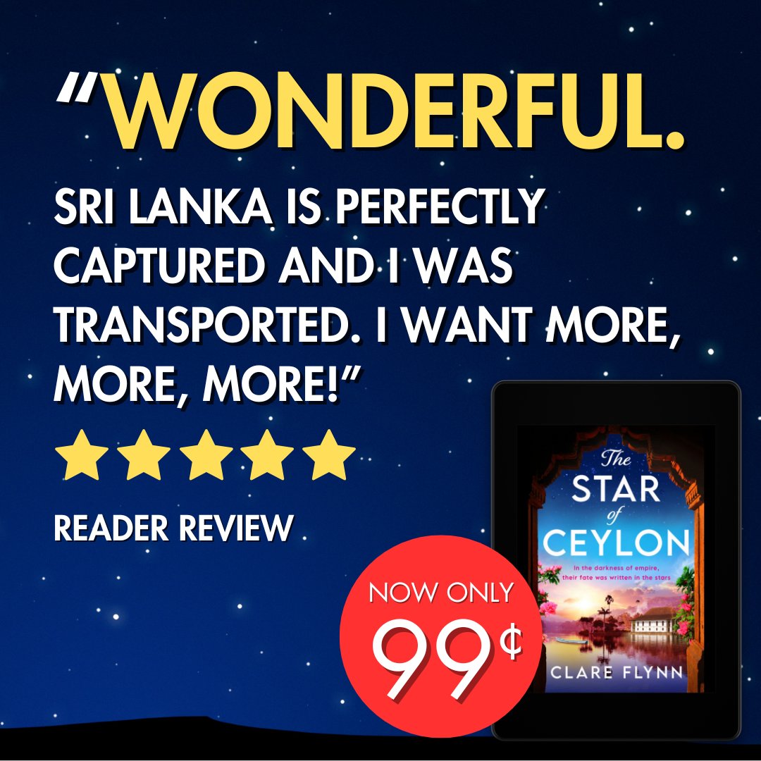 "She is one of the best authors of her time" Goodreads review. The Star of Ceylon only 99c geni.us/1087-cr-two-am #kindledeals #HistoricalFiction