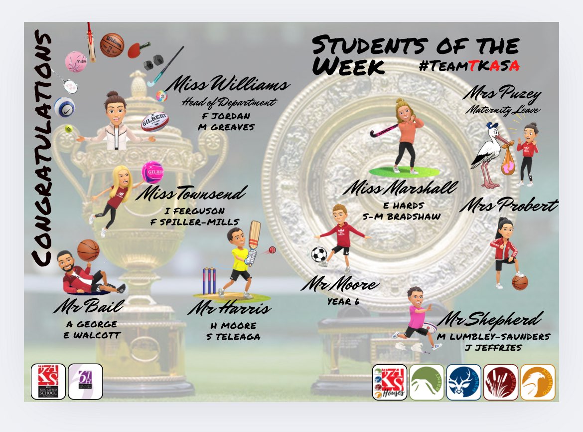A few technical issues mean that the Students of the Week emails will go out Monday. 

Sorry for any inconvenience caused.