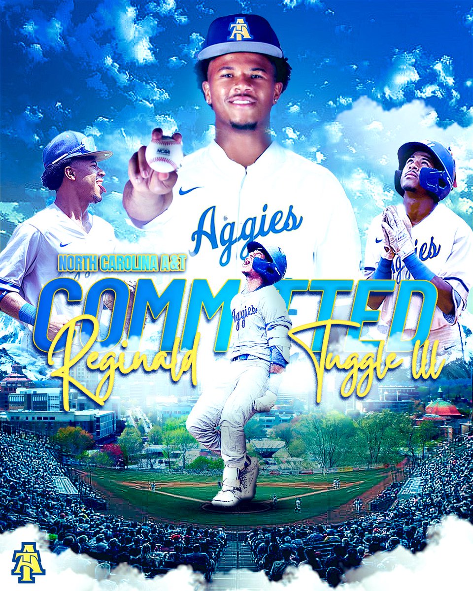 Reginald Tuggle III (@reginaldtuggle3) on Twitter photo May the Glory be to God, I will continue my academic and athletic career at North Carolina A&T #AggieUp May the Glory be to God, I will continue my academic and athletic career at North Carolina A&T #AggieUp