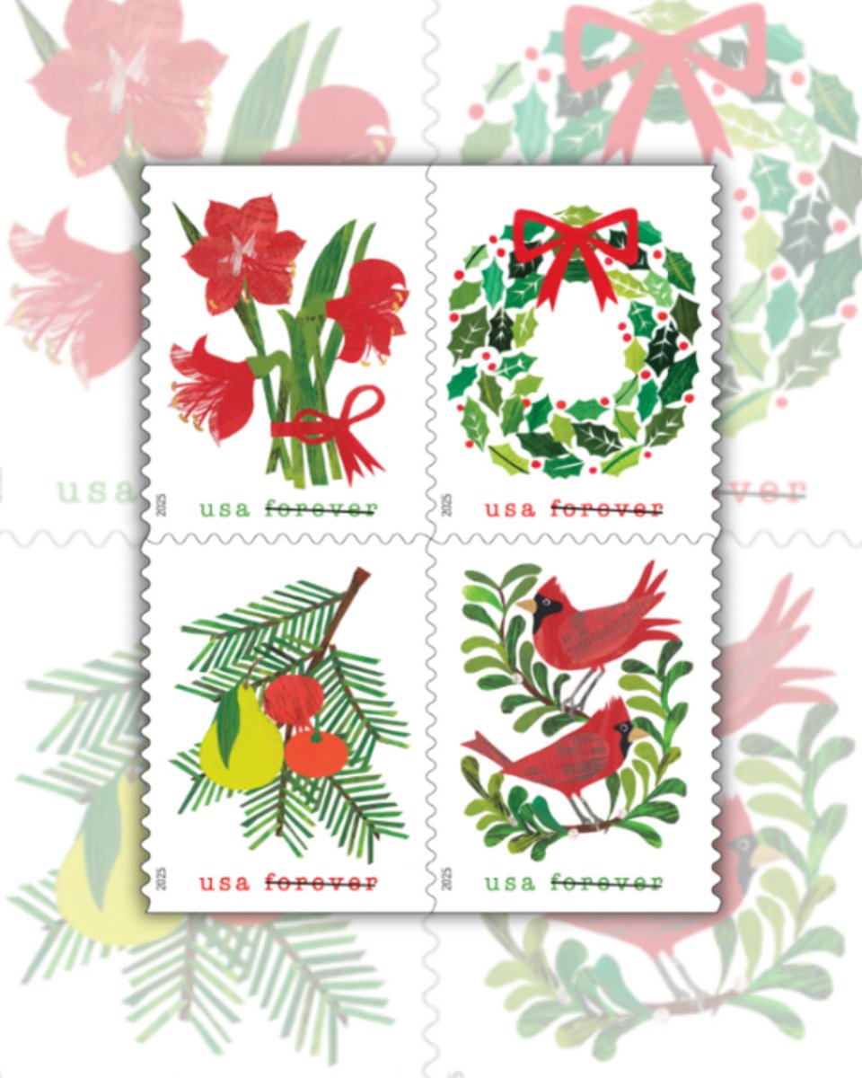 APS_stamps's tweet photo. Yesterday the USPS announced updates to the 2025 stamp program, including the addition of a two-ounce rate stamp honoring humanitarian Elie Wiesel (18th in the Distinguished Americans series) and four new Holiday Cheer designs. The new issues will be released in September. https://t.co/LpPiwrvJao