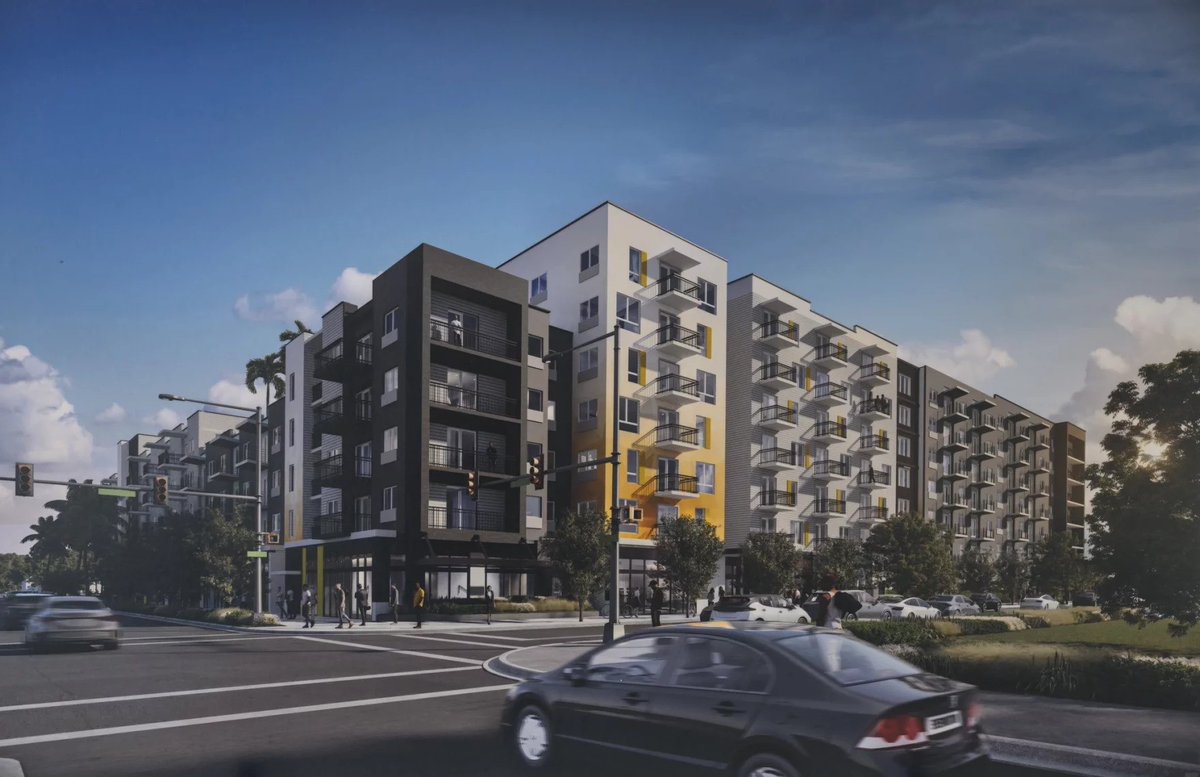 "Hoping to ease the affordable housing crisis, Miami-Dade County broke ground on two developments.

The Rainbow Village/Rhapsody Apartments is a 310-unit development at 2000 NW 3rd Ave in Miami, with $6 million in loans and $500,000 from the county." wlrn.org/development/20…