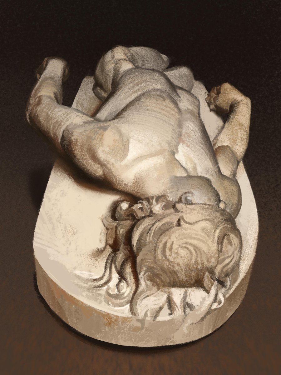 more statue studying