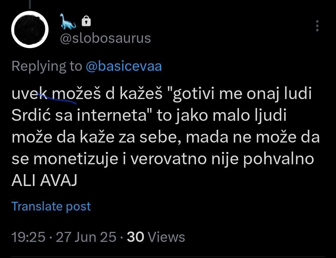 Najlepšićeva tweet media