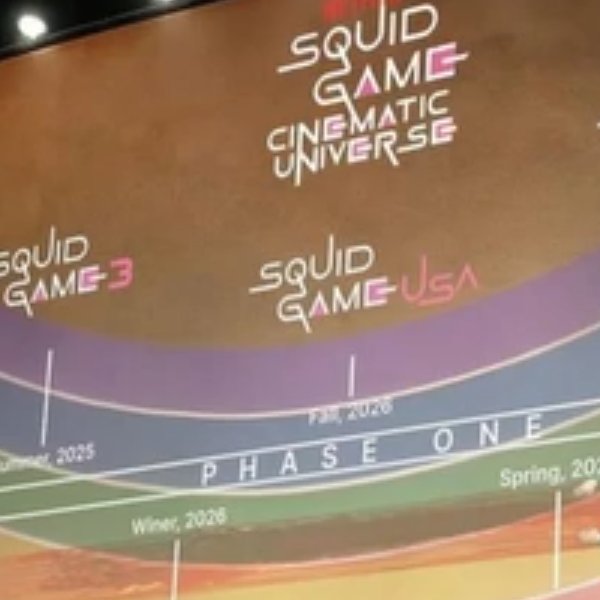 Pra quem não entendeu essa parte, eu explico! Em um evento no ano passado foi exibido em um telão a linha do tempo e continuações de Round 6. A próxima agr vai mostrar os jogos nos EUA e a cena do beco serve para introduzir e mostrar exatamente isso. #round6 #SquidGame