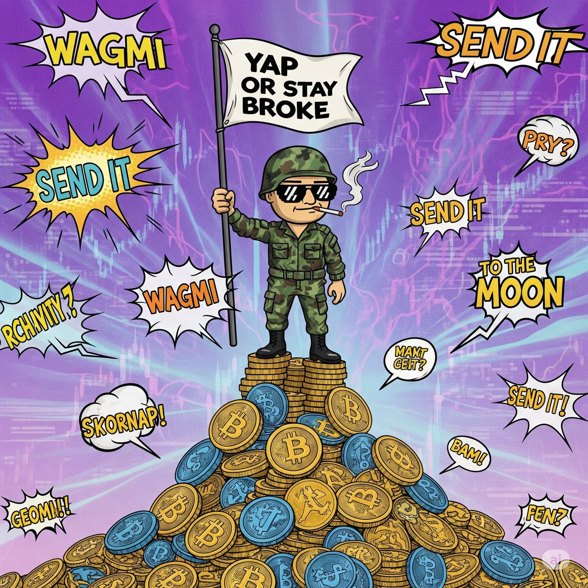 "Bro, MemeX just dropped on Kaito and it’s giving ‘send it or regret it’ vibes. 🚀💀 Lowkey feels like the next degen playground fr. If you’re not yapping about this, wyd? 👀 #MemeX #YapToEarn #CryptoClowns #KAITO #KaitoAI <a href="/KaitoAI/">Kaito AI 🌊</a> <a href="/MemeX_MRC20/">MemeX</a>