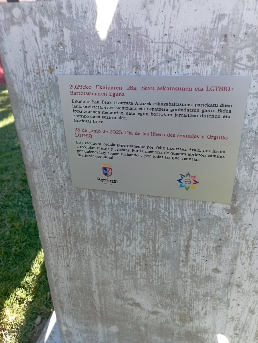 Berriozar Harro! Berriozar Orgullosa!