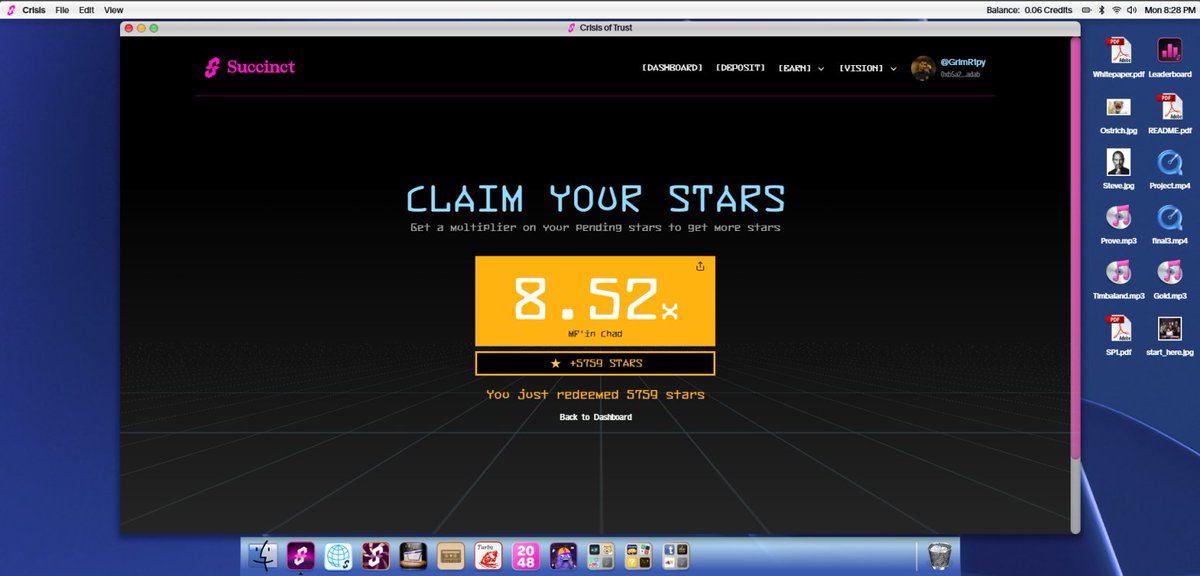 🥳 <a href="/SuccinctLabs/">Succinct</a> cooked for me