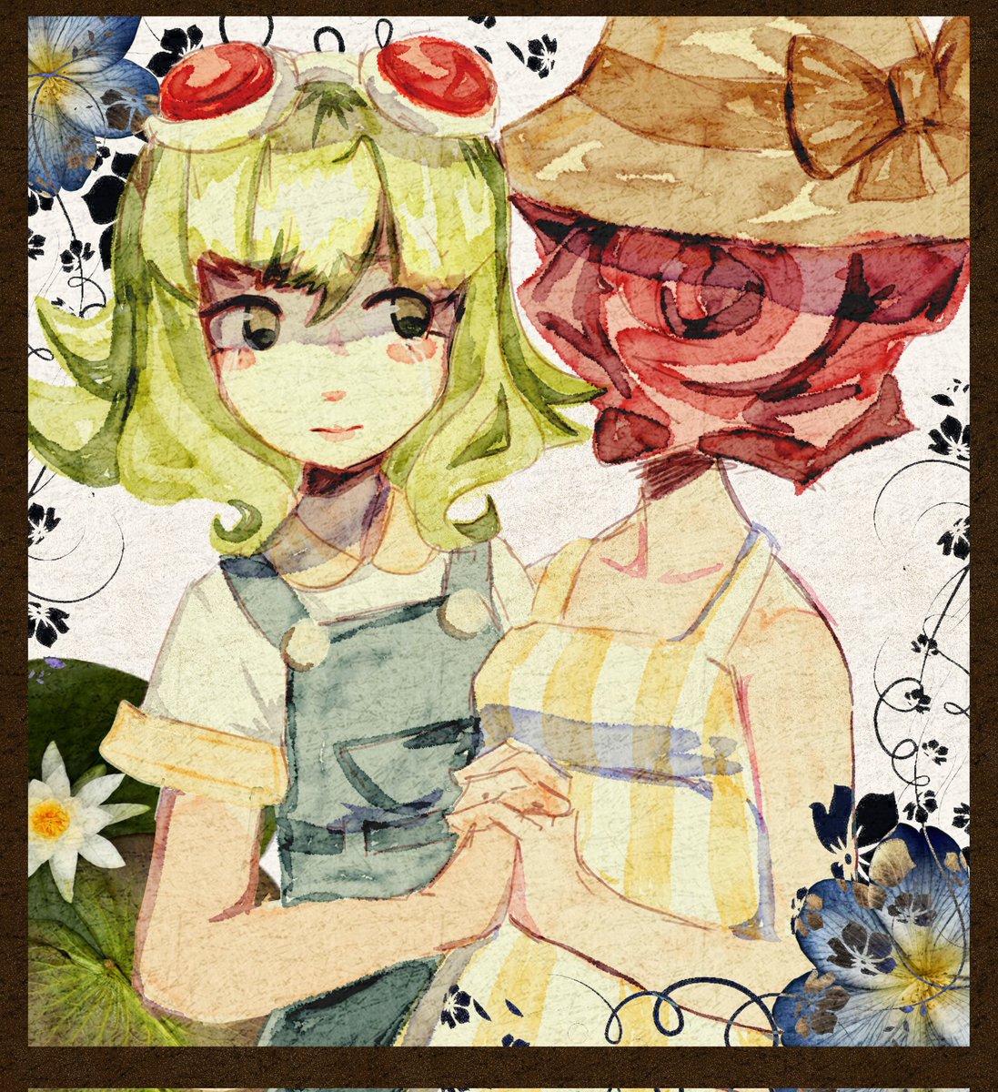 yrtmoth's tweet photo. I found her (ex) wife's design very cute #watertheroses #flavorfoley_fa #gumi https://t.co/apfZ1tKpME