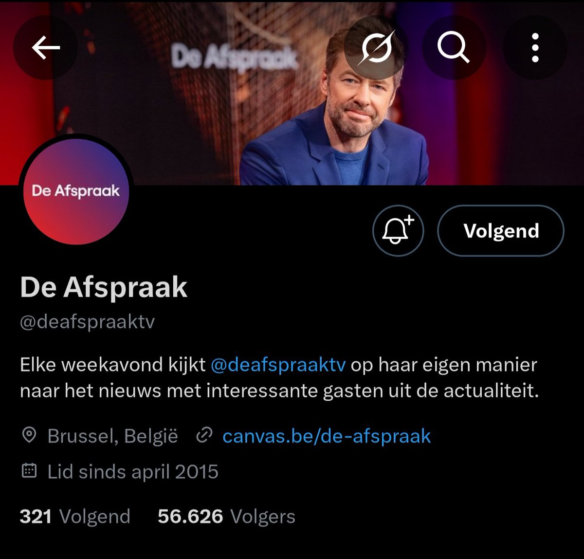 Eddy De Nil (@eddydenil) on Twitter photo Een woord van dank voor het voorbije seizoen #deafspraak en #deafspraakopvrijdag met veel duiding en zoekend naar antwoorden op pertinente vragen van <a href="/bartschols/">Bart Schols</a> en <a href="/vadderiVRT/">ivan de vadder</a>!
Dank ook aan de redactie en het hele productieteam zonder wie dit niet mogelijk was! Tot september! Een woord van dank voor het voorbije seizoen #deafspraak en #deafspraakopvrijdag met veel duiding en zoekend naar antwoorden op pertinente vragen van <a href="/bartschols/">Bart Schols</a> en <a href="/vadderiVRT/">ivan de vadder</a>!
Dank ook aan de redactie en het hele productieteam zonder wie dit niet mogelijk was! Tot september!