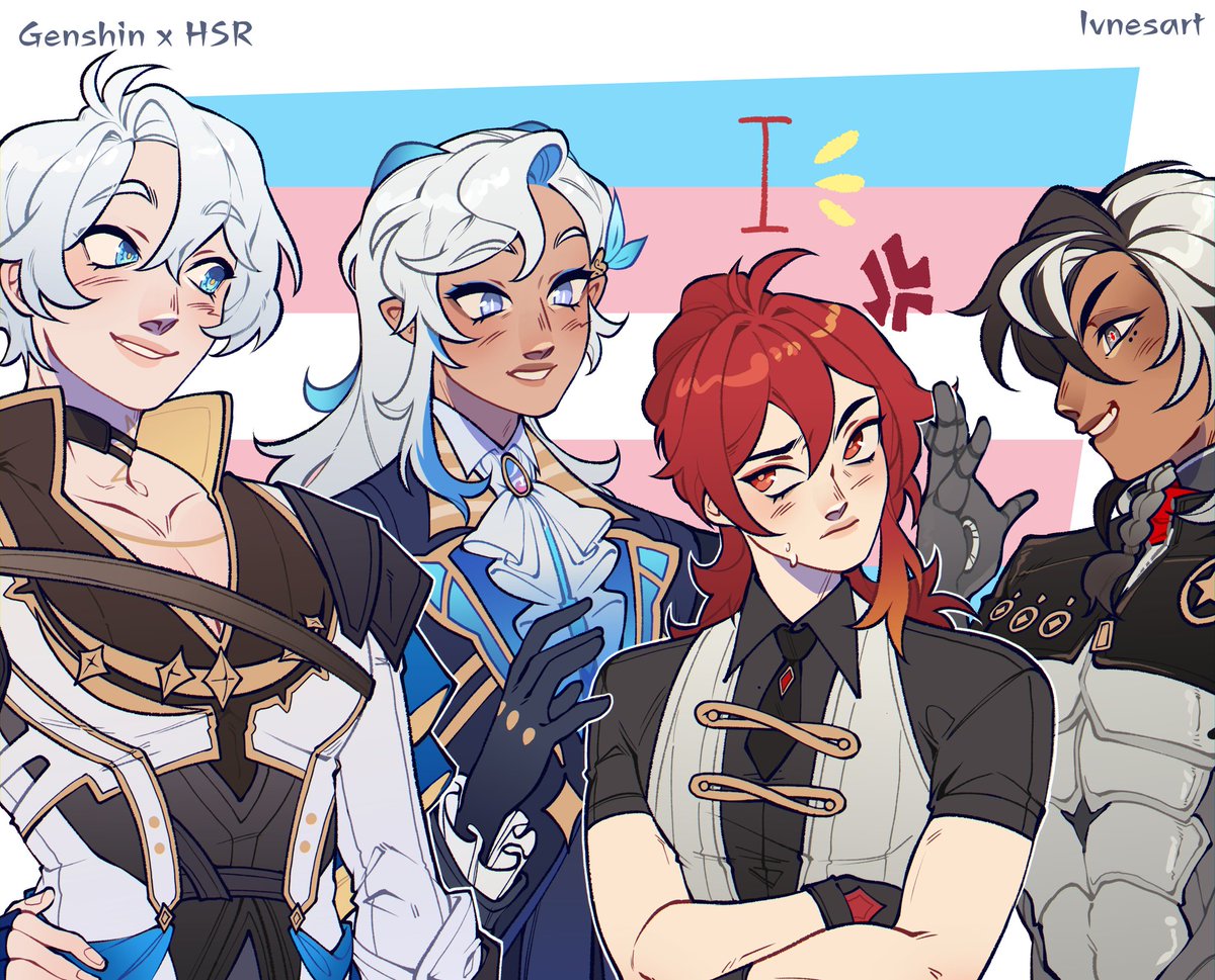 lvnesart's tweet image. tall representation real!!
#genshinimpact #honkaistarrail #hsr