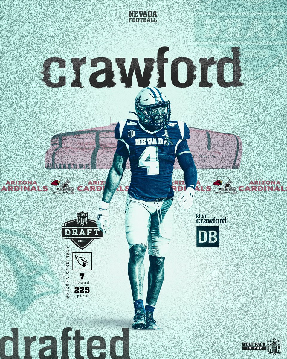 NevadaMadness's tweet image. Nevada is 1 of only 25 schools to have a player drafted in the NBA Draft and NFL Draft this year #BattleBorn