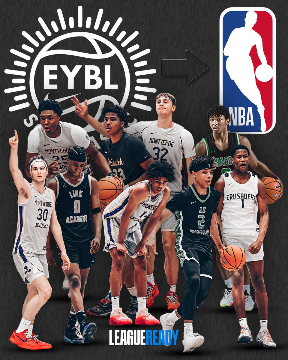 League Ready (@leaguerdy) on Twitter photo The EYBL Scholastic had NINE players drafted in this years NBA Draft π€© EIGHT in the 1st round βΌοΈ Best of luck to all these guys as they take the next step in their careers <a href="/NikeEYB/">EliteYouthBasketball</a> The EYBL Scholastic had NINE players drafted in this years NBA Draft π€© EIGHT in the 1st round βΌοΈ Best of luck to all these guys as they take the next step in their careers <a href="/NikeEYB/">EliteYouthBasketball</a>