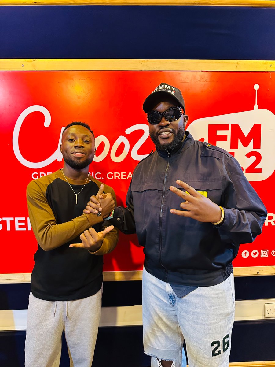 91.2 Crooze FM (@912croozefm) on Twitter photo 🔥 #FatFridayMix 💥💥 #TGIF Edition with <a href="/BelgaLive1997/">Belga Live</a> & <a href="/Deejmodern/">Dj Modern🇺🇬</a> 🎧🎶
🎉 #HappyEndMonth
🧔🏾 #BeardGeng stand up!
📞 Studio Lines: 0752 912 912 / 0780 922 910
🌐 Listen Live: croozefm.com/Stream
Let’s turn up your Friday the right way! 🔊💃🏽🕺🏽
#Mbarara
#CroozeFM 🔥 #FatFridayMix 💥💥 #TGIF Edition with <a href="/BelgaLive1997/">Belga Live</a> & <a href="/Deejmodern/">Dj Modern🇺🇬</a> 🎧🎶
🎉 #HappyEndMonth
🧔🏾 #BeardGeng stand up!
📞 Studio Lines: 0752 912 912 / 0780 922 910
🌐 Listen Live: croozefm.com/Stream
Let’s turn up your Friday the right way! 🔊💃🏽🕺🏽
#Mbarara
#CroozeFM