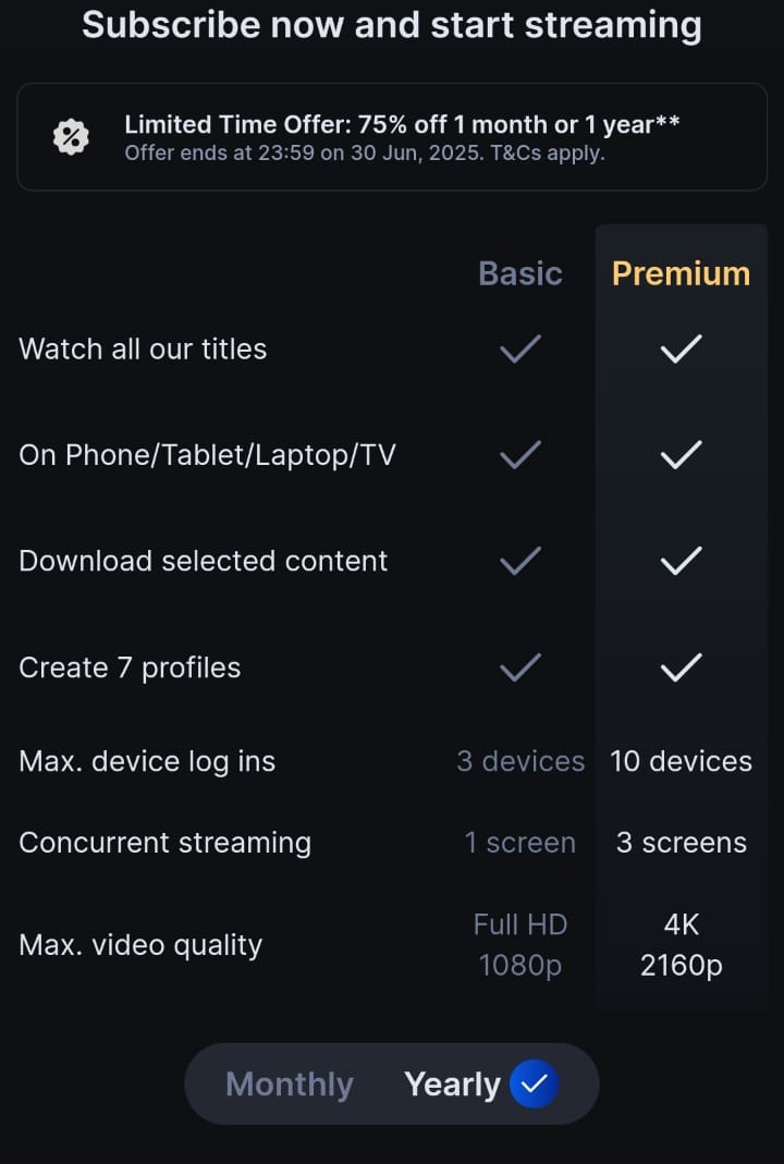 ada yang mau sharing disney hotstar legal buat setahun gaa yaa? 45k/orang 

slotnya buat 3 org lagi ya