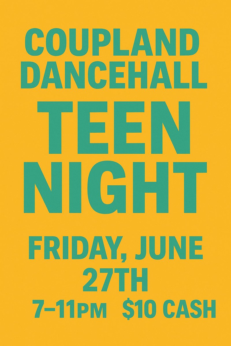 Coupland Dancehall (@couplandhall) on Twitter photo 