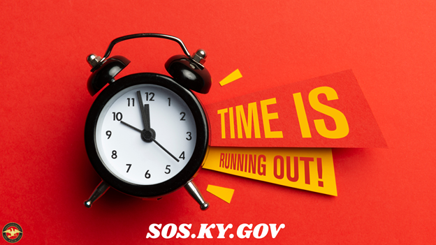 We have received 253,995 annual reports, but still have 94,595 outstanding. 

 The deadline for businesses to file their annual report and remain in good standing is Monday, June 30. File it now at sos.ky.gov.