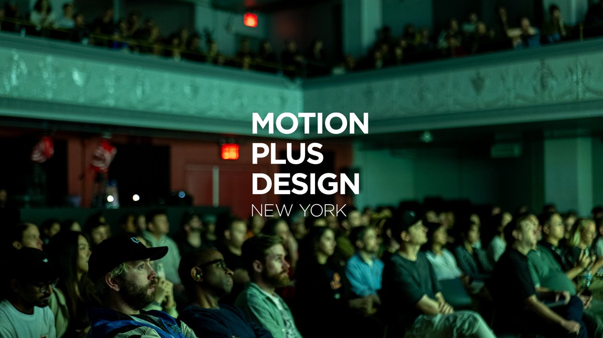 Mo_Plus_Design's tweet image. A big thank you to everyone who took part in the Motion Plus Design New York 2025 event: photos available on our website: bit.ly/newyorkmpd
#motiondesign #motiongraphics #motiondesigners #motion #graphicdesign #graphisme #motionart #motiondesignartist #3D #motionvideo…