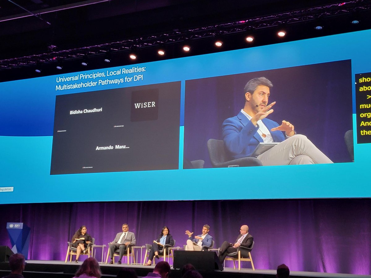 Really glad to have spent this last week in Oslo, at the <a href="/UN/">United Nations</a> <a href="/intgovforum/">IGF - Internet Governance Forum</a> #IGF2025, meeting many old and new friends, and having the chance to present our research on #AI, #DigitalSovereignty, #DataGovernance, #CommunityNetworks and #DigitalPublicInfrastructure 🧶