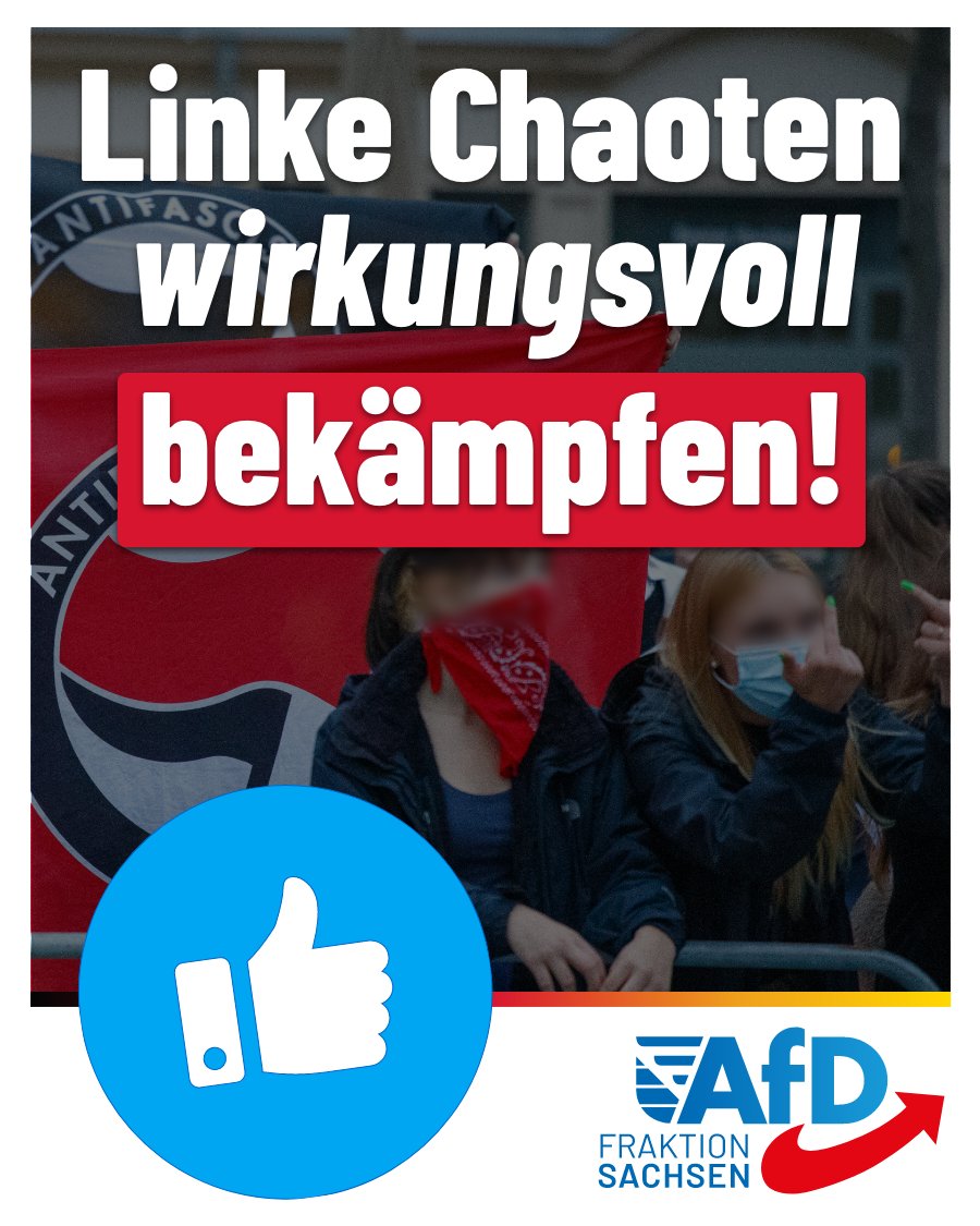 Zum AfD-Antrag (Drs. 8/2895) mit dem Titel „Extremismus konsequent bekämpfen – Für ein umfassendes Gesamtkonzept“ erklärt der sicherheitspolitische Sprecher der sächsischen AfD-Fraktion, Carsten Hütter:

„Wir verurteilen jegliche Gewaltverherrlichung und Gewaltanwendung – ganz