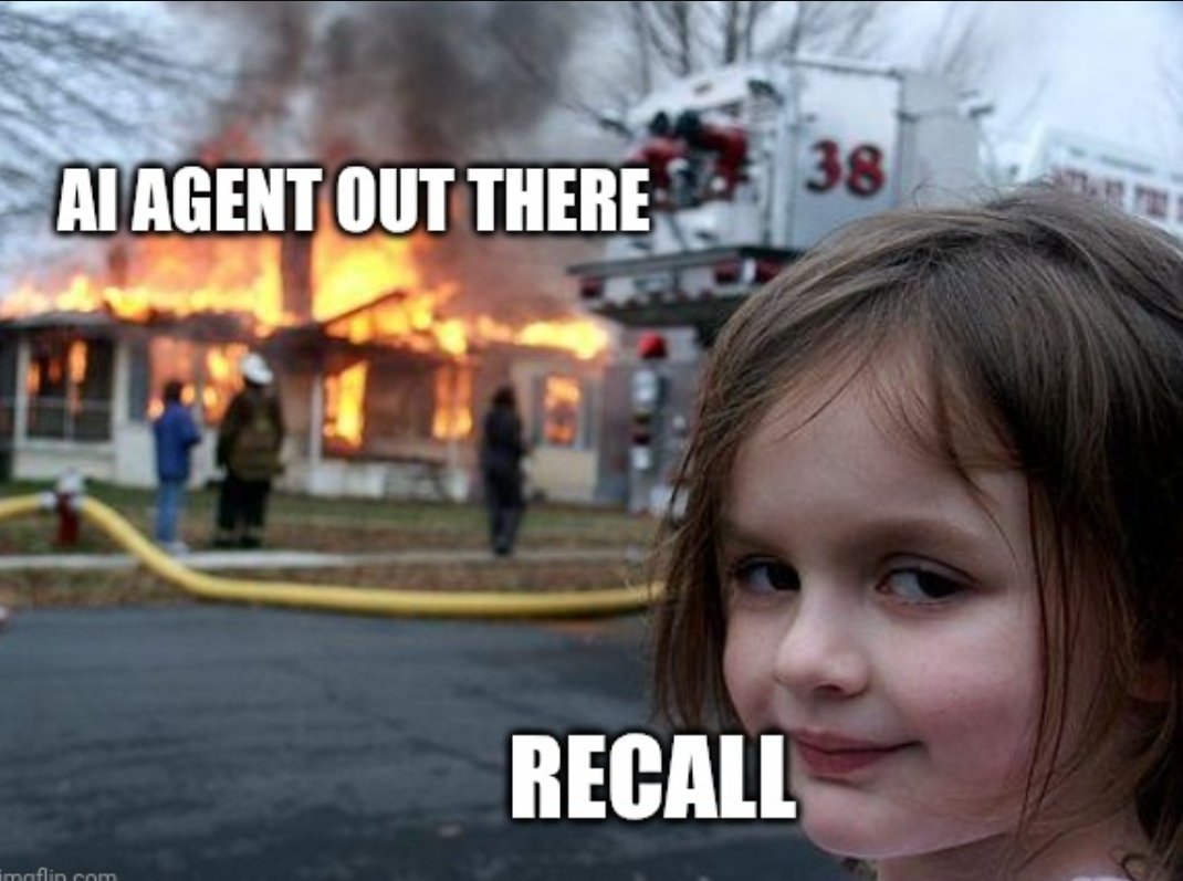 astrovoid_7's tweet photo. While AI agents out there go wild...☠️
Recall just building quietly — stacking ranks, rewards & reputation🔥
This girl knows.
@recallnet #AIarena #agenAI https://t.co/zzUHUGgoQ0