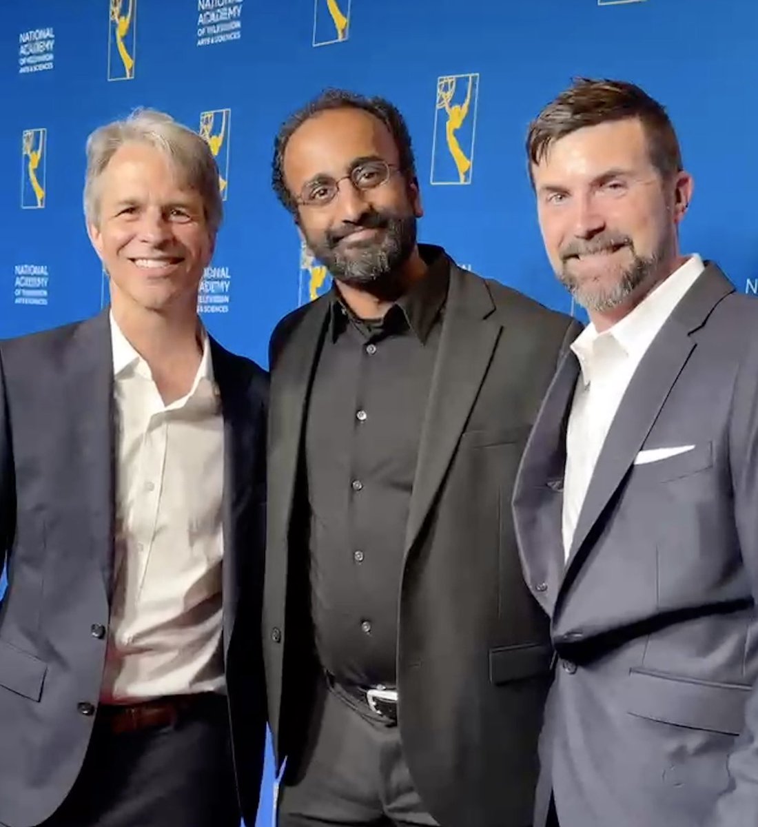 Great time at the News and Doc Emmys last night. Didn’t take home the hardware but enjoyed celebrating the nomination with Anand Varma and Brent Kunkle of our doc about Anand’s amazing photography- Hidden Wonders - on Nat Geo/Disney+.