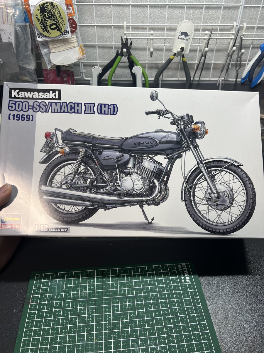 次はコレ！
初ハセガワバイク、どんなもんでしょ？