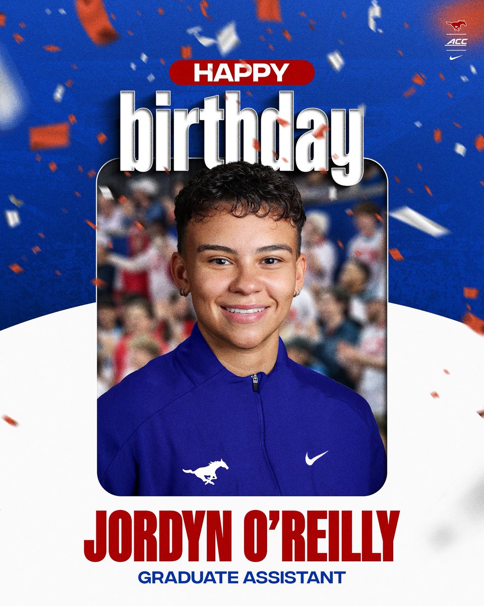 SMUWBB's tweet photo. Wishing Jordyn a Happy Birthday today!
#PonyUp | #MadeForIt https://t.co/d4Dl13oFyG