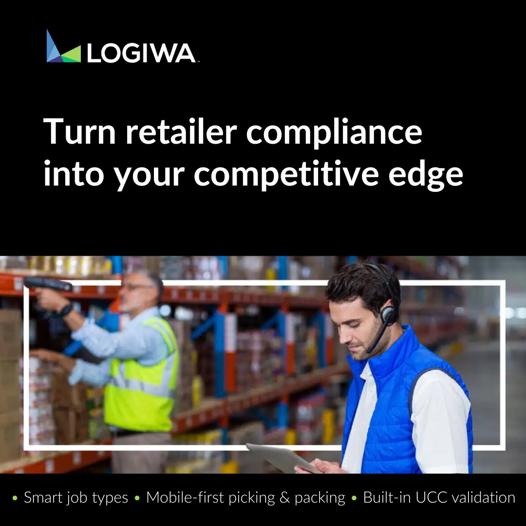 Retailer compliance errors are costing 3PLs 15-20% of their revenue. 📉

That's thousands lost on mislabeled pallets for retailers like Walmart &amp; Target.
Stop the bleeding. Logiwa IO's WMS turns compliance from a headache into your competitive edge with:
📦 Smart Job Allocation