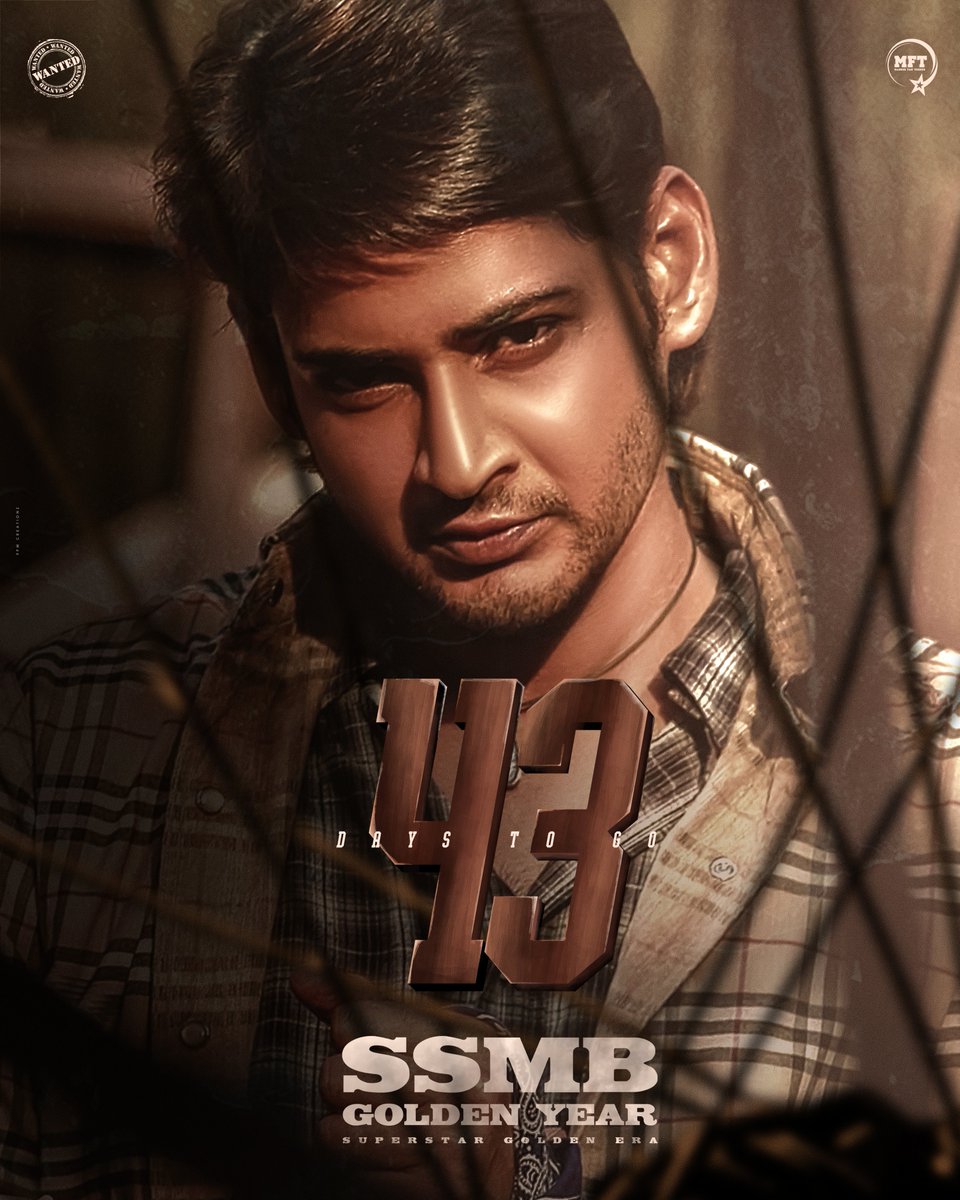 Alankar Mass DHFMS ™ (@alankarmbfans) on Twitter photo Unparalleled charisma, unmatched stardom ❤️🔥❤️🔥
Just 43 days remain until the birthday of our one and only Superstar Mahesh Babu! He's not just a star.. He's an era, a benchmark for style and grace. 🔥🔥
#43DaysForSSMBGoldenYear <a href="/urstrulyMahesh/">Mahesh Babu</a> #SSMB29 #Athadu4K Unparalleled charisma, unmatched stardom ❤️🔥❤️🔥
Just 43 days remain until the birthday of our one and only Superstar Mahesh Babu! He's not just a star.. He's an era, a benchmark for style and grace. 🔥🔥
#43DaysForSSMBGoldenYear <a href="/urstrulyMahesh/">Mahesh Babu</a> #SSMB29 #Athadu4K