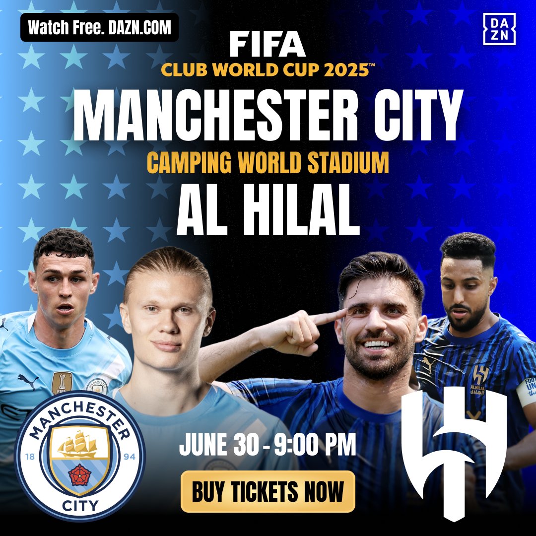 FCSports's tweet image. 🔵 Round of 16 Confirmed 🔵

@ManCity will face @Alhilal_EN in the knockout stage on Monday!

🎟️: fcs.events/45iCiaE
