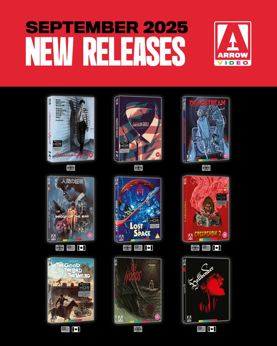 ArrowFilmsVideo's tweet photo. Prepare for a chill this September.

What are you adding to your basket from our first Autumnal releases? https://t.co/CSIdJa77Tz