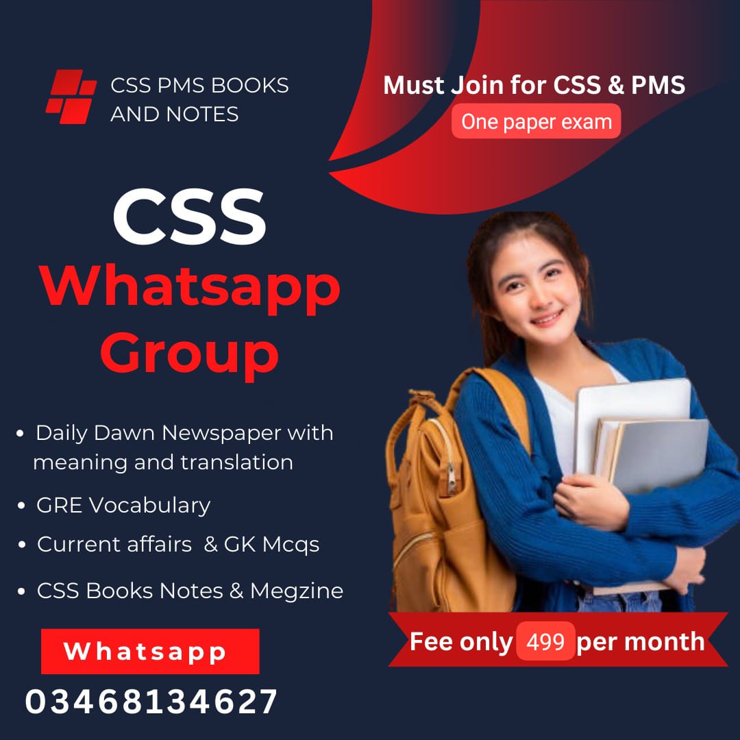 M_Ali_K_786's tweet image. CSS PMS WhatsApp Group 
Daily Dawn newspaper 
GK mcqs
GRE vocabulary 
National and international magazine 
CSS helping materials 
 To join WhatsApp 03468134627 
#cssgroup #cssprepartion #cssathome #css2026 #CSSAttempts5Age35 #cssnotes #cssbooks #csscourse #gk #ppsc #fpsc #noa