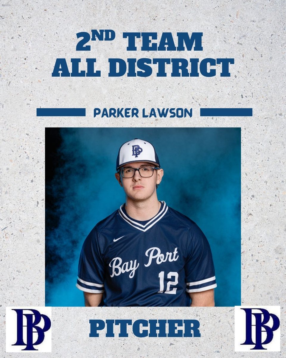 Congrats to <a href="/Parker_Lawson4/">Parker Lawson</a> on being named 2nd team All District! #PiratePride