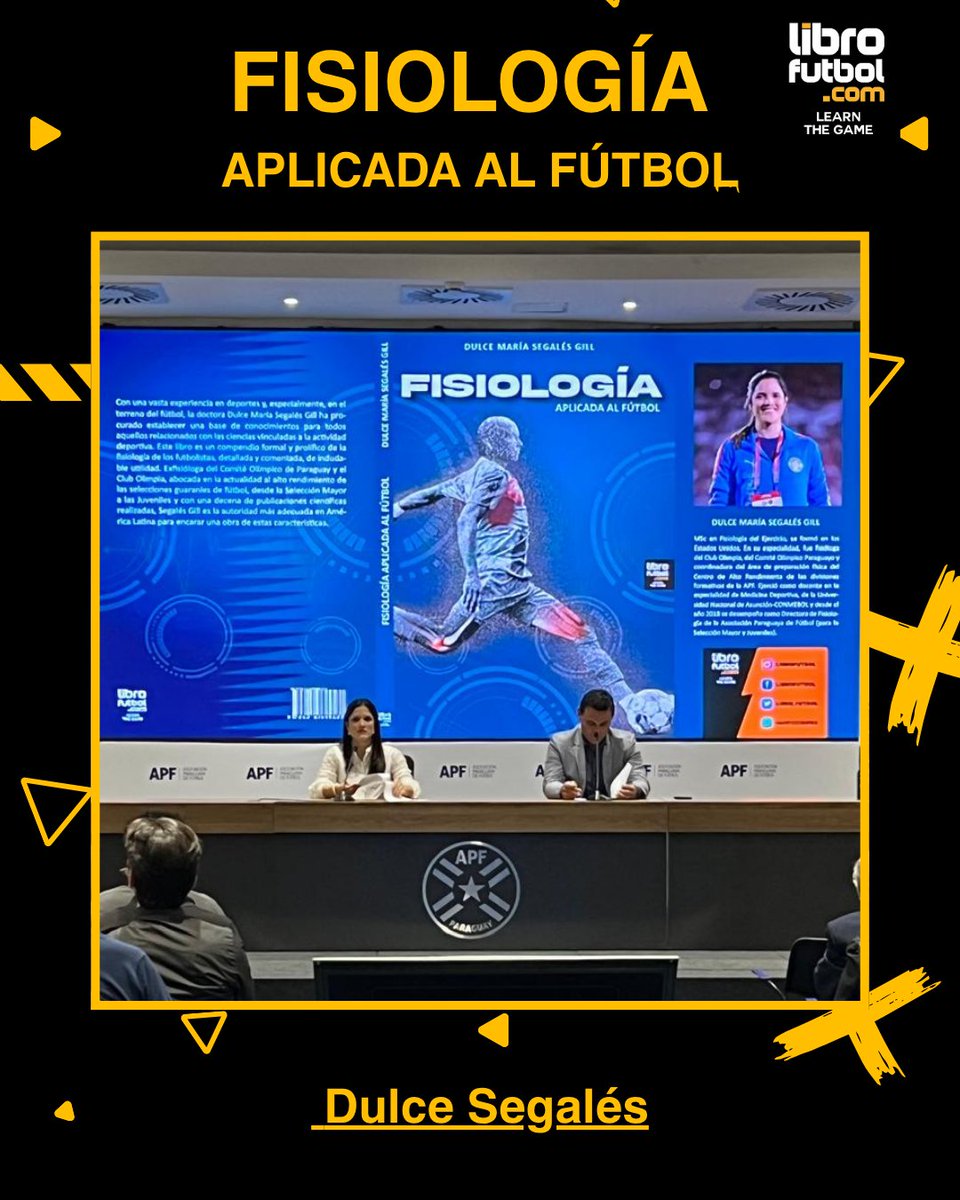 📚 Se presentó “Fisiología aplicada al fútbol” en la APF.

✍️ La autora Dulce Segalés llevó adelante la presentación oficial de su libro en la sede de la APF.

⚽ Desde LIBROFUTBOL.com agradecemos este valioso aporte.

#Fútbol #APF #Fisiología #Entrenador #Entrenamiento