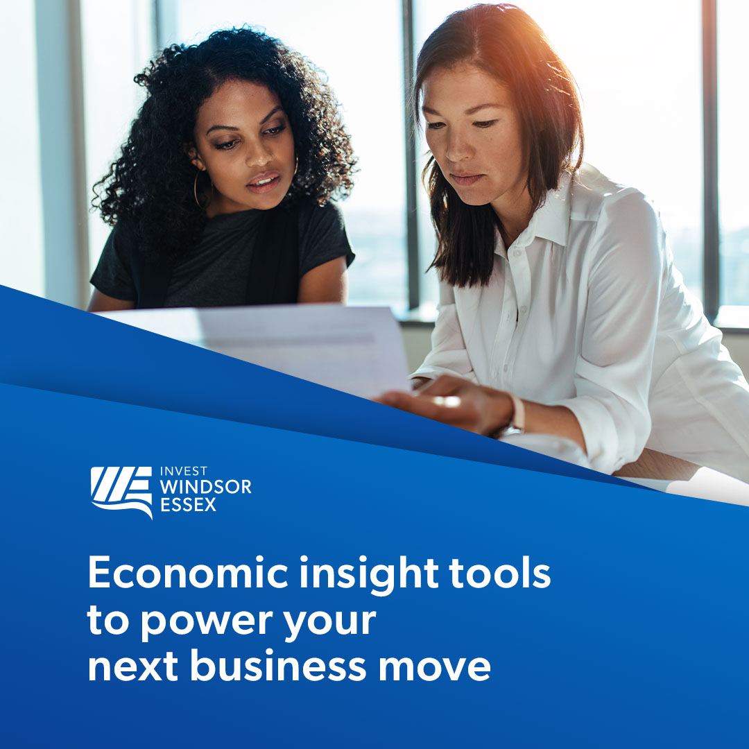 Thinking of investing or growing your business in #WindsorEssex? 

Explore our FREE and easy to use interactive Data Centre Tool, for: 
📍 Demographics 
🏗️ Community profiles 
📊 Labour force statistics 
🚚 Industry insights 
📈 Talent pipeline advantages and more
