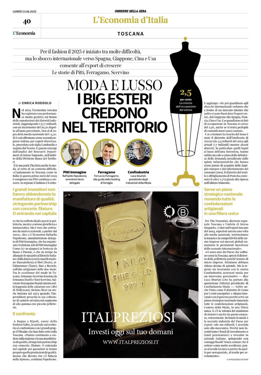 enrica roddolo (@enricaroddolo) on Twitter photo #Fashion in #Italy big players keep investing, trusting in a speedy recovery - my itws #pittiimmagine <a href="/RaffaelloNapol1/">Raffaello Napoleone</a> and <a href="/Confindustria/">Confindustria</a> #moda #lucasburlati this week <a href="/L_Economia/">Corriere L'Economia</a> <a href="/Corriere/">Corriere della Sera</a> #Fashion in #Italy big players keep investing, trusting in a speedy recovery - my itws #pittiimmagine <a href="/RaffaelloNapol1/">Raffaello Napoleone</a> and <a href="/Confindustria/">Confindustria</a> #moda #lucasburlati this week <a href="/L_Economia/">Corriere L'Economia</a> <a href="/Corriere/">Corriere della Sera</a>
