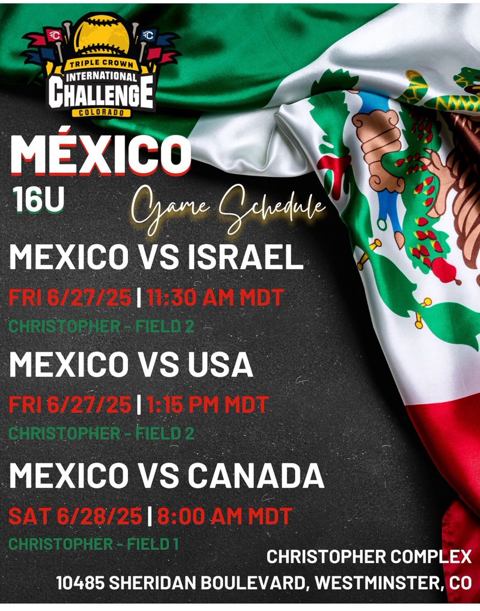 Addison "Addy" Williams (@addywilliams26) on Twitter photo Bracket play starts today!!!! Hope to see you out there!!! <a href="/TCSFastpitch/">TC Fastpitch</a> <a href="/tcicmexico/">TCIC Mexico 16U</a> #uncommitted2026 Bracket play starts today!!!! Hope to see you out there!!! <a href="/TCSFastpitch/">TC Fastpitch</a> <a href="/tcicmexico/">TCIC Mexico 16U</a> #uncommitted2026