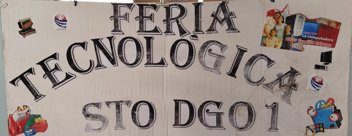 santo_joven's tweet photo. En desarrollo en #JovenClubSantoDomingo #FeriaTecnologica donde prima la Asesoria e Implementación a la población en el uso de las  Plataformas Digitales, la instalación de aplicacionesen #FeriaDeVerano  #JovenClubXCuba @JClubVillaClara @aglo67876945 @comunicajc https://t.co/RJ2CucPVZq