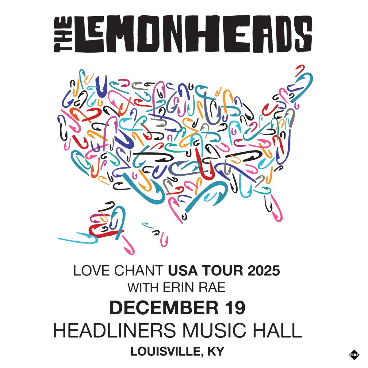 Headliners502's tweet image. ON SALE NOW! @TheLemonheads: Love Chant World Tour with Erin Rae on Friday, December 19th. Love Chant is the alt-rock band&apos;s first studio album in nearly two decades! Don&apos;t miss them live at Headliners Music Hall. Get your tickets today! 🎟️ ---&amp;gt; tixr.com/e/147893
