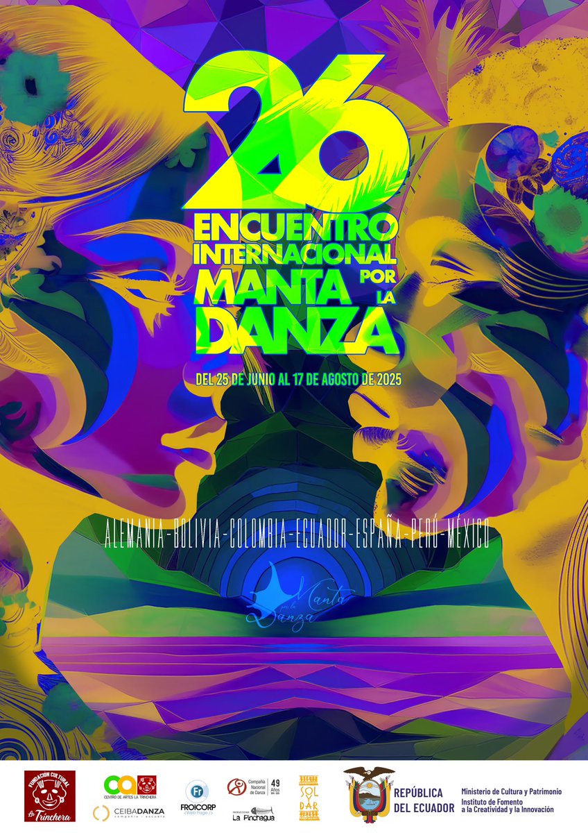 Manta abre el telón del 26 Encuentro Internacional de Danza con Colombia a cargo de la apertura de la cita que contará con 7 países invitados.

Consulta más en redelae.org/26-manta-danza/