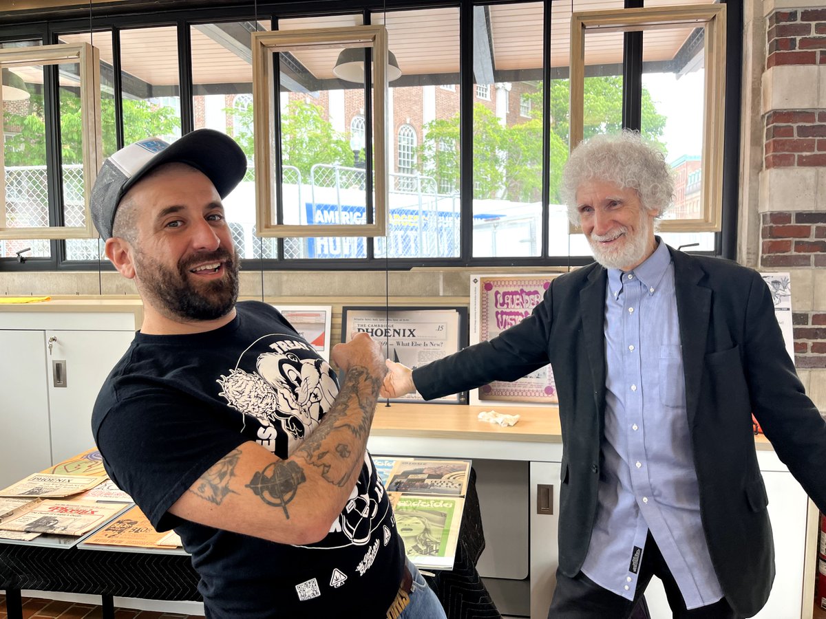 We hope to see some of you at the Cambridge Kiosk in Harvard Square today (Friday) at 5:30pm for one of our last scheduled programs. We're thrilled to welcome David Bieber of the David Bieber Archives ... 

binj.news/2025/06/02/bin…