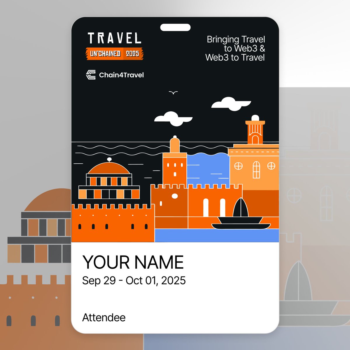 Chain4Travel's tweet image. 🔥 Travel Un’chained is coming back. Bigger. Bolder. Built for what’s next.
📅 Save the date.
🎟️ Invite only.
Who wants to be part of travel innovation 3.0?