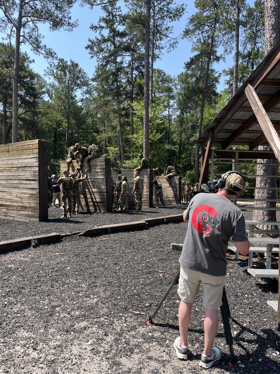 ZeroGravitySC's tweet image. Our team was honored to join Dr. Greg Little and his brother Phillip as they tackled Ft. Jackson’s Confidence Course alongside Army trainees, celebrating @MidlandsTech  as SC’s first Purple Heart college. Thanks to the @USArmy and @fortjackson for the incredible experience—Hooah!