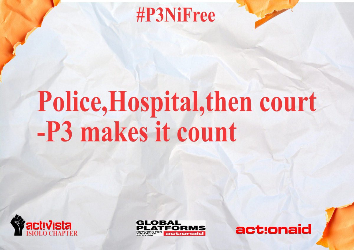 When a person fails to file a case because of unaffordable P3 forms, the system has failed him/her completely. Charging for a P3 form is a barrier to justice. #P3NiFree