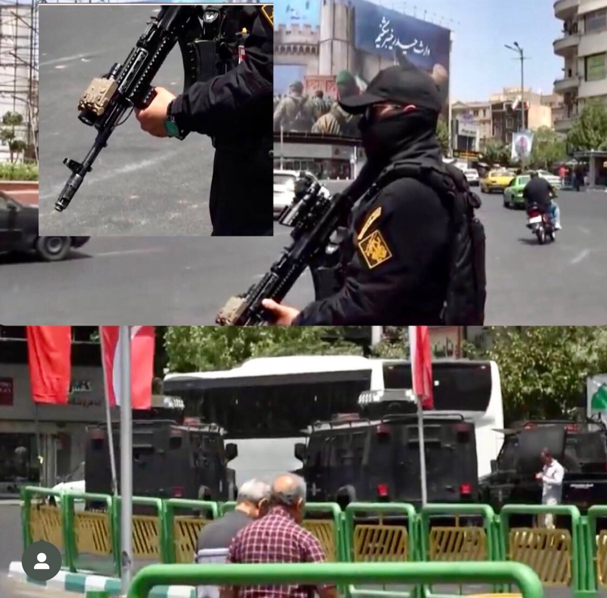 leiliii27's tweet image. 🔴وقتی فقط جلو مردم بدون سلاح کشور شیییر میشین…
تازه ادعای وطن پرستی هم داری.
دیروز!!!
#گنده_گوز_منطقه
#ننگ_بر_خامنه_ای_جنايتكار_و_مزدورانش
