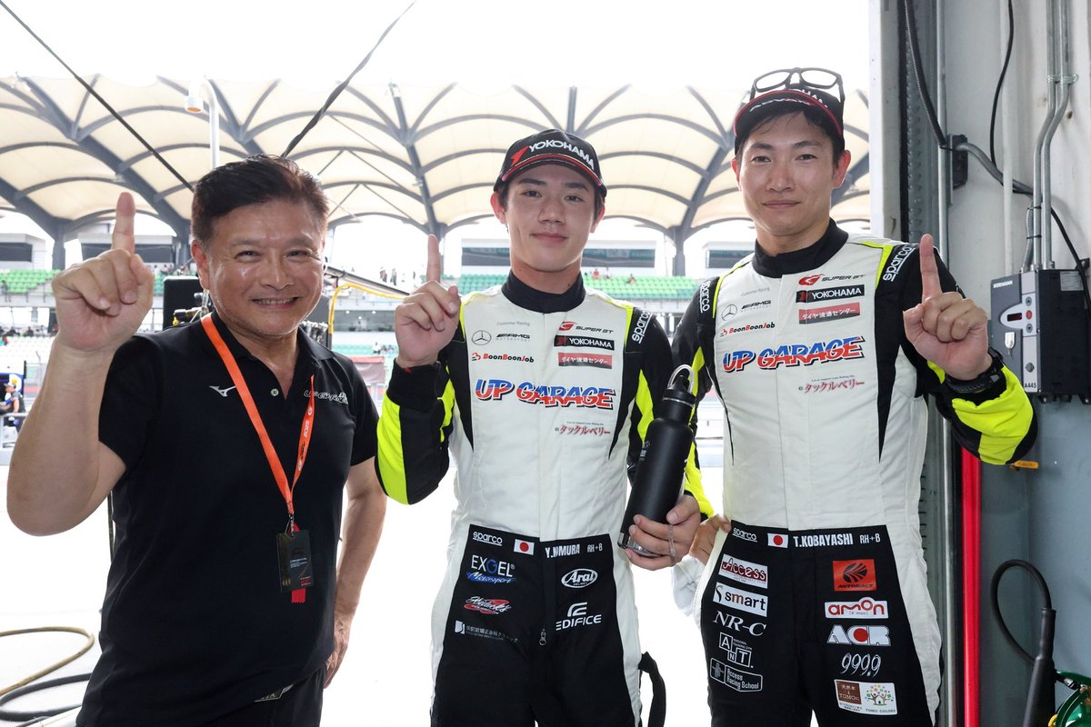 Yuto_Nomura_JPN's tweet photo. #SUPERGT ポール獲得しました！！
練習走行からの好調を予選でも発揮することができました！
明日のレースも頑張ります🔥
引き続き応援宜しくお願いします！ https://t.co/SouO5tUCB8