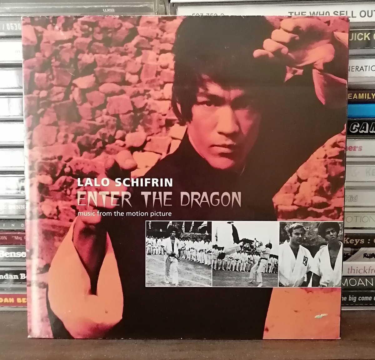 ColinW83's tweet image. Afternoon listen. R.I.P, Lalo Schifrin. 🙏
#enterthedragon #brucelee #johnsaxon #jimkelly #laloschifrin #warnerbrothersrecords #filmsoundtrack